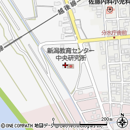 新潟教育センター周辺の地図