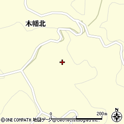 福島県二本松市木幡東竹ノ内周辺の地図