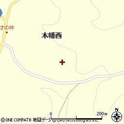 福島県二本松市木幡西周辺の地図