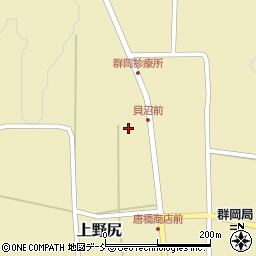 福島県耶麻郡西会津町上野尻下五職神周辺の地図