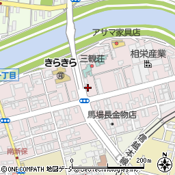 新潟県三条市北新保周辺の地図