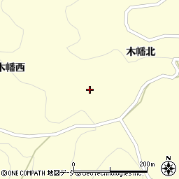 福島県二本松市木幡西戸周辺の地図