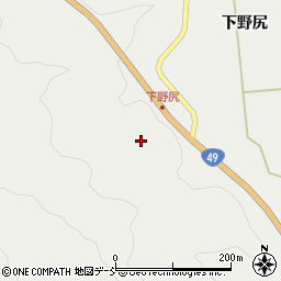 福島県西会津町（耶麻郡）群岡（上ノ山甲）周辺の地図
