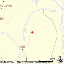 福島県二本松市木幡柄紫周辺の地図