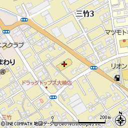 コメリハード＆グリーン大崎店周辺の地図