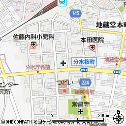 地蔵堂中島線周辺の地図