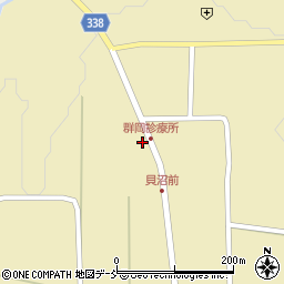 福島県耶麻郡西会津町上野尻下五職神3394周辺の地図