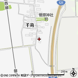 福島県喜多方市豊川町一井五百苅1353周辺の地図