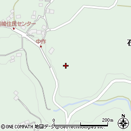 福島県二本松市下川崎（休石山）周辺の地図
