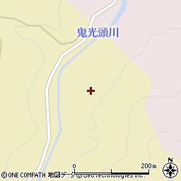 福島県耶麻郡西会津町宝坂大字屋敷下日影周辺の地図