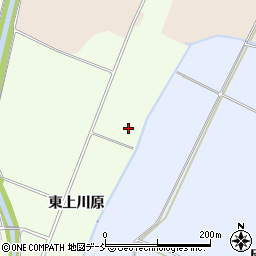 福島県喜多方市豊川町高堂太東上川原周辺の地図