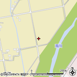 福島県喜多方市慶徳町豊岡下川原周辺の地図