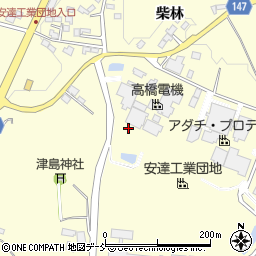 福島県二本松市渋川十文字34-2周辺の地図