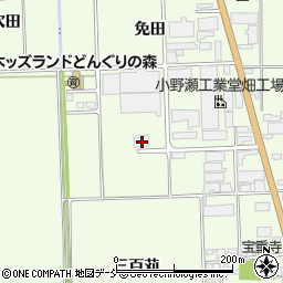 ヤマト運輸喜多方南センター周辺の地図