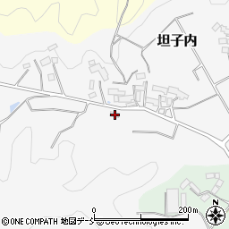 福島県二本松市坦子内288周辺の地図