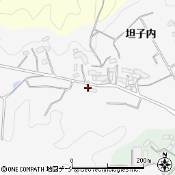福島県二本松市坦子内289周辺の地図