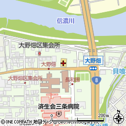 ＵＤトラックス新潟三条支店周辺の地図