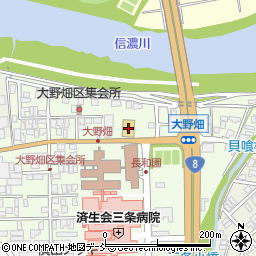 ＵＤトラックス新潟三条支店周辺の地図