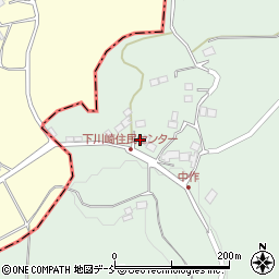 二本松市下川崎住民センター周辺の地図
