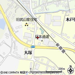日本通運株式会社原町支店　武山倉庫周辺の地図