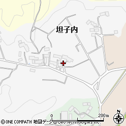 福島県二本松市坦子内171周辺の地図