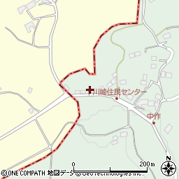 福島県二本松市下川崎道入内周辺の地図