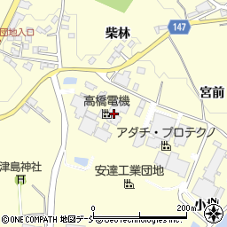 福島県二本松市渋川十文字1周辺の地図