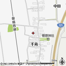 福島県喜多方市豊川町一井千苅149周辺の地図