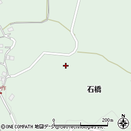 福島県二本松市下川崎馬隠山周辺の地図