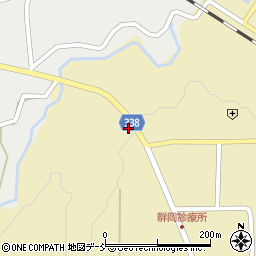 福島県耶麻郡西会津町上野尻下五職神3342周辺の地図