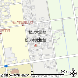 新潟県三条市松ノ木町周辺の地図