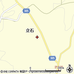 福島県二本松市木幡（立石）周辺の地図