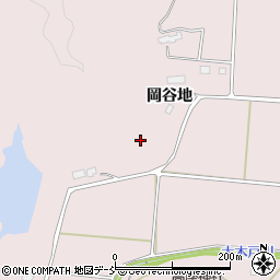 福島県南相馬市原町区押釜岡谷地周辺の地図