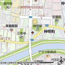 飯山素木書道教室周辺の地図