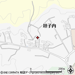 福島県二本松市坦子内83周辺の地図