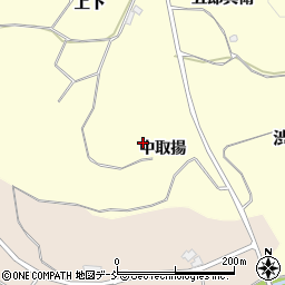 福島県二本松市渋川（中取揚）周辺の地図