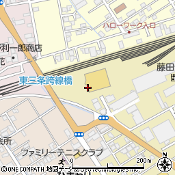 マルハン　東三条店周辺の地図