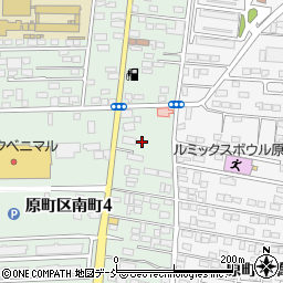 ピザハット　原町南店周辺の地図