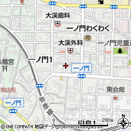 新潟県三条市一ノ門周辺の地図
