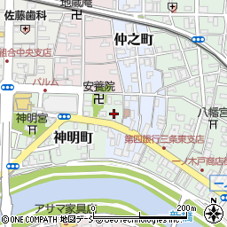 小林久次郎畳店周辺の地図
