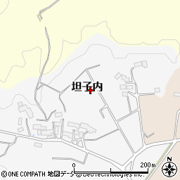 福島県二本松市坦子内624周辺の地図