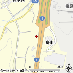 福島県二本松市渋川舟山104-1周辺の地図