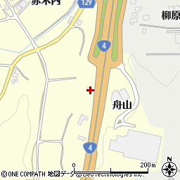 福島県二本松市渋川舟山104周辺の地図