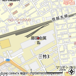 藤田金属株式会社　三条支店第一営業チーム周辺の地図