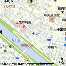 岡田提灯店周辺の地図
