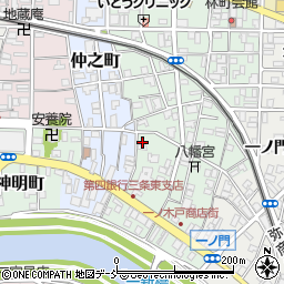 菅井美容室周辺の地図