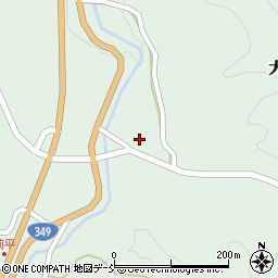 福島県川俣町（伊達郡）大綱木（鍛治平）周辺の地図