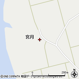 福島県喜多方市山都町三津合（宮月）周辺の地図