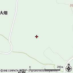 福島県二本松市下川崎（飯坂）周辺の地図