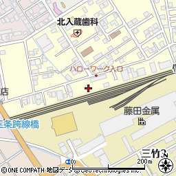 中越交通株式会社　三条営業所周辺の地図